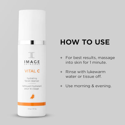 Skincare Vital C Hydrating Facial Cleanser, 177Ml