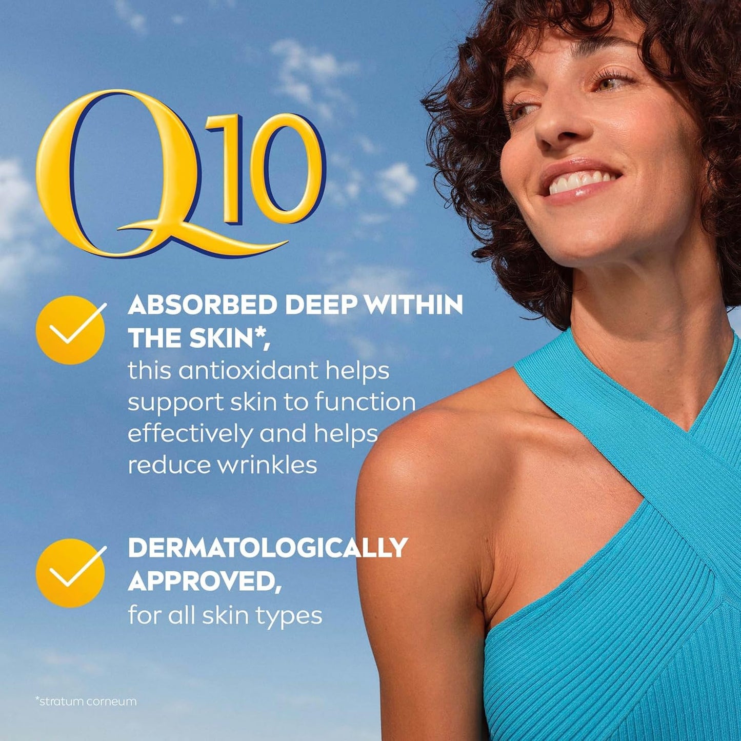 Q10 Day Cream 50Ml|Face Cream| Anti-Ageing and Anti-Wrinkle | SPF 15
