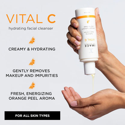 Skincare Vital C Hydrating Facial Cleanser, 177Ml