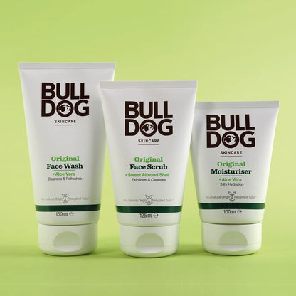 Skincare for Men Original Moisturiser, All Day Hydration, with Aloe Vera, Camelina Oil and Green Tea, 100Ml