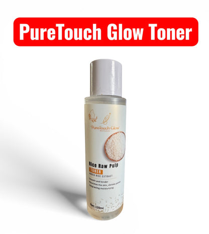 PureTouch Glow Rice Raw Pulp Rejuvenating Set of 6