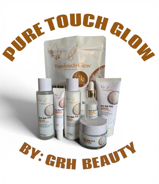 PureTouch Glow Rice Raw Pulp Rejuvenating Set of 6