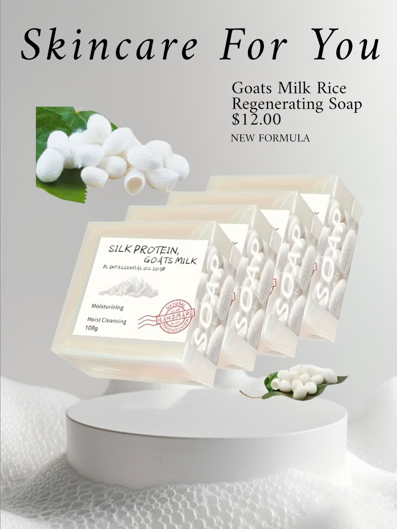 Rice Goats milk soap