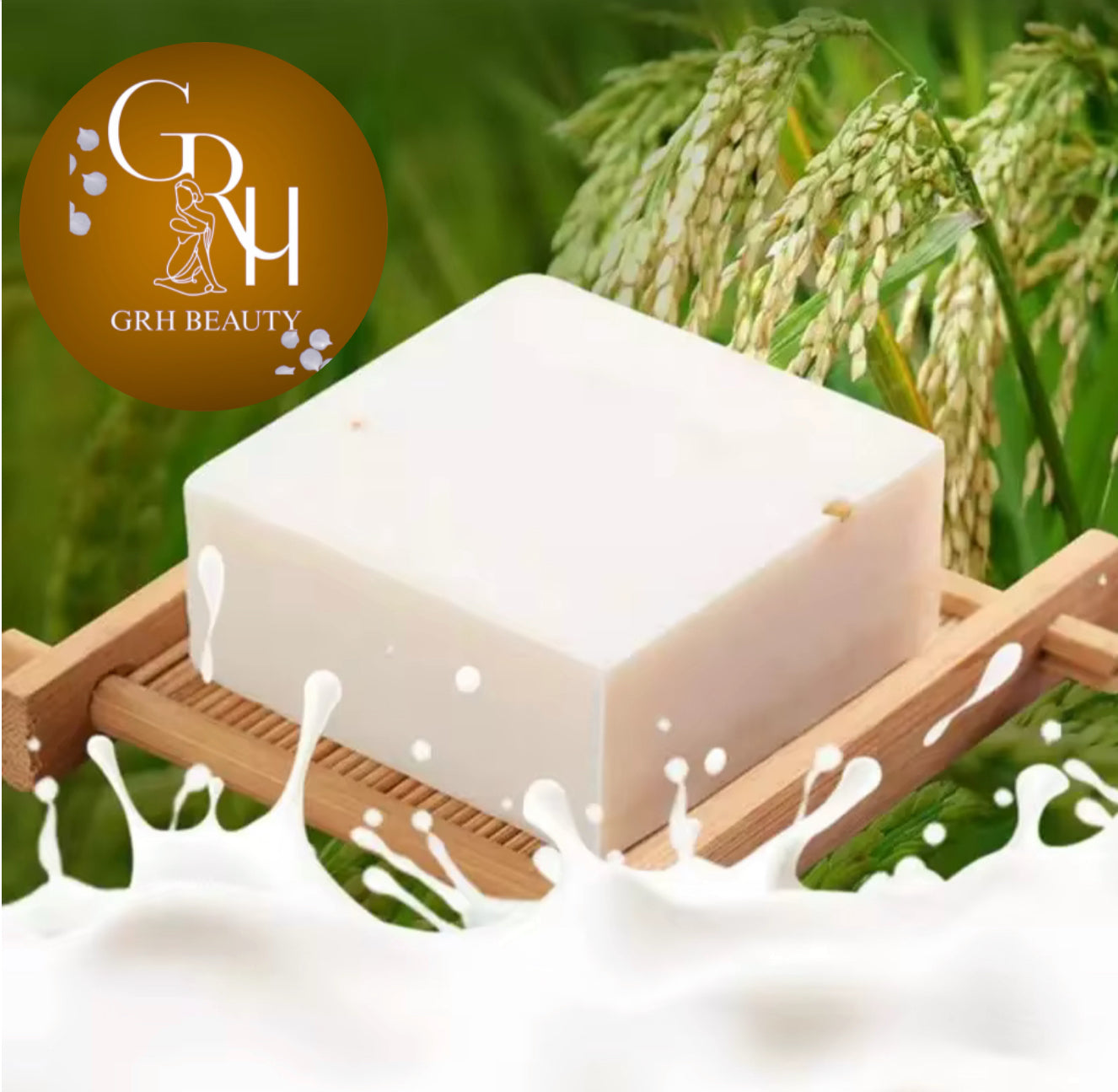 Rice Goats milk soap