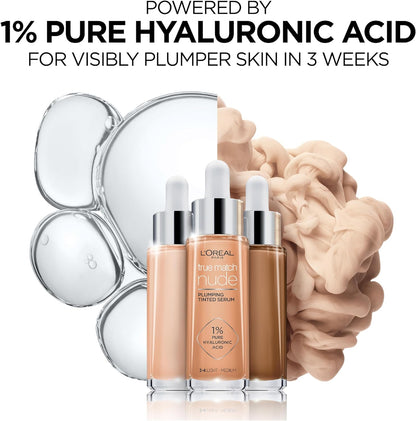 L’Oréal Paris True Match Nude Plumping Tinted Serum Tan-Deep 7-8