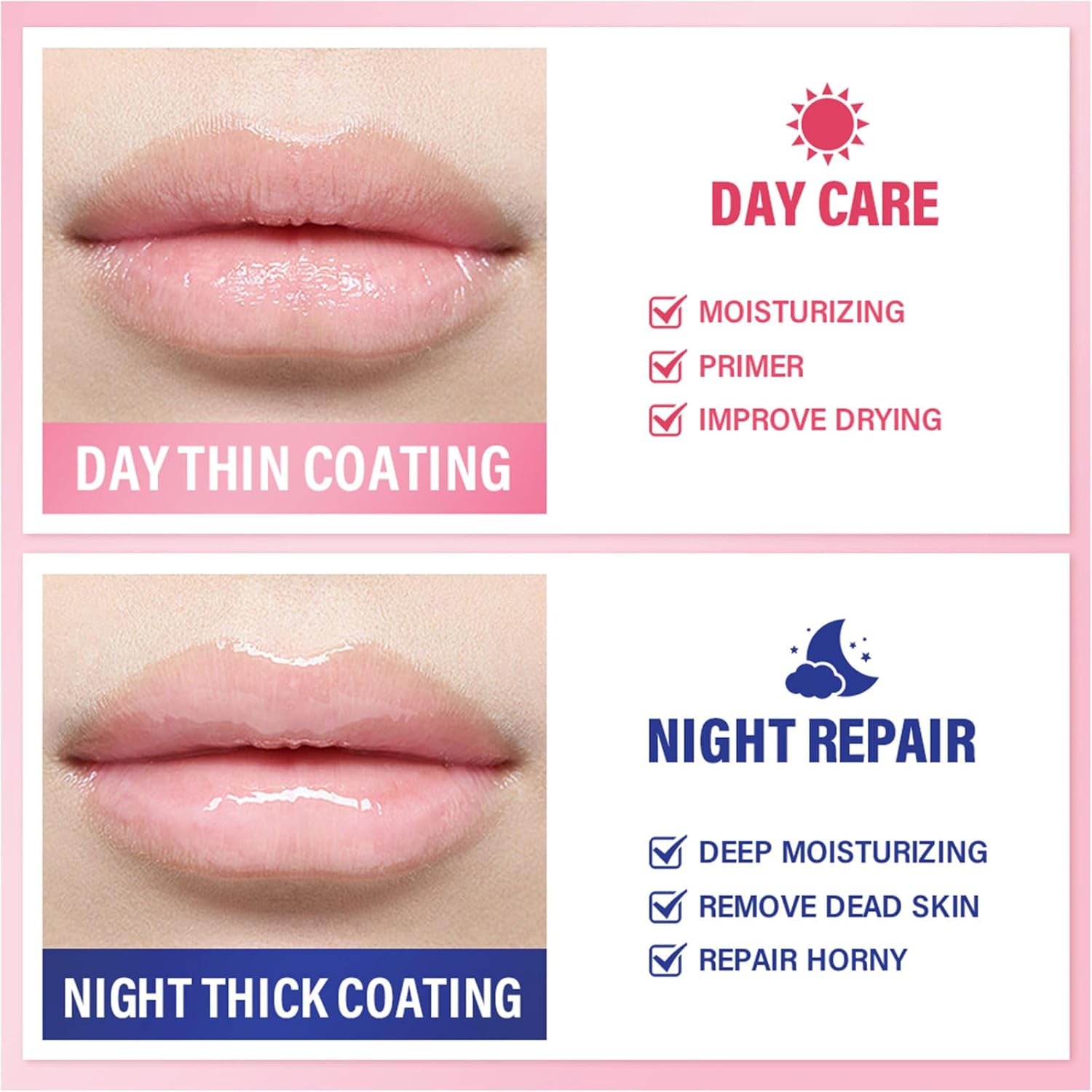 Hydrating Sleeping Lip Mask for Intense Overnight Moisture (Peach)